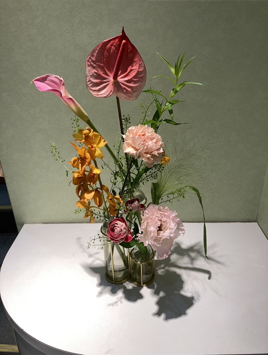 今週のお花 尾立歯科