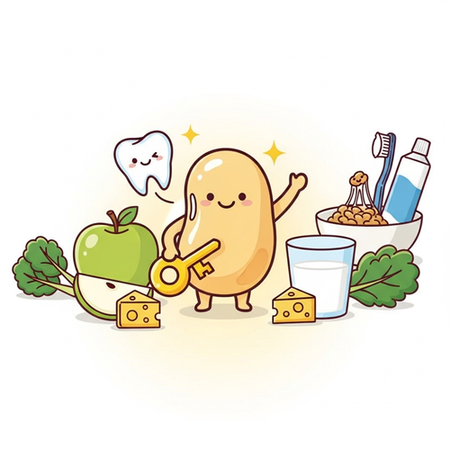 毎日の食事でできる虫歯予防。カギは身近な「大豆」にありました!