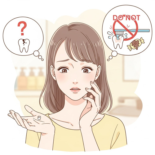 歯の詰め物が取れた!その時どうする?やってはいけないNG行動とは