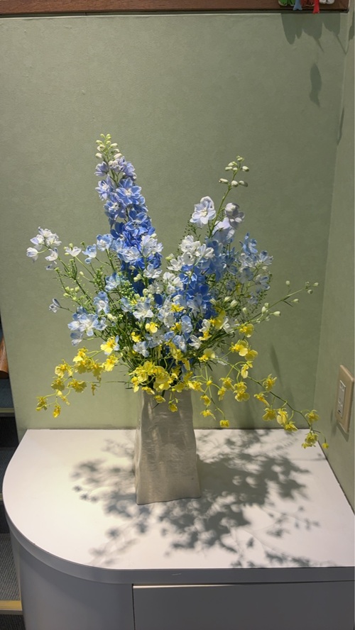 軽やかで季節感あふれるアレンジ