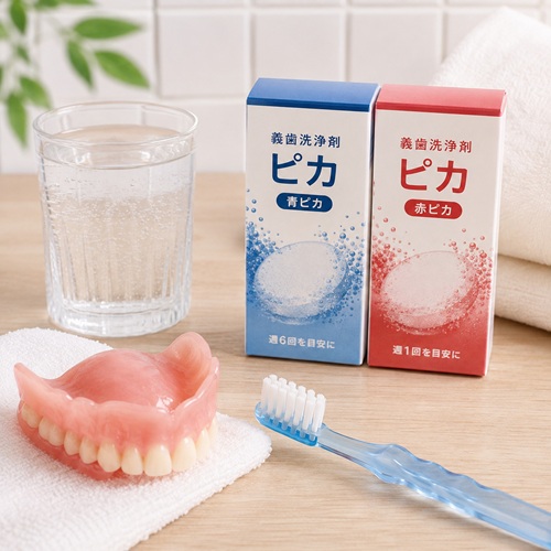 義歯（入れ歯）のお手入れ、どうしていますか